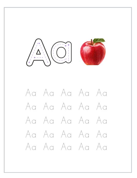 alphabet tracing workbook for kids - Image 3